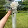 Wedding car mirror decoration Image 2