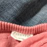 Rocha Little Rocha Denim Skirt And Pink Cardigan Image 2