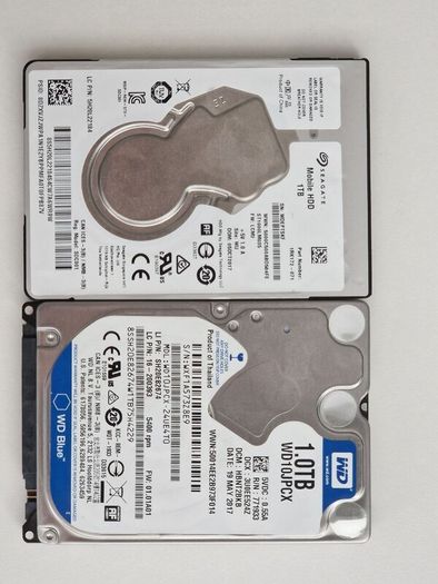 2x 1TB 2.5" 5400RPM HDD Hard Drives - Tested & Working