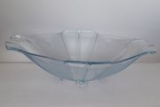 DISH - Art Deco - 'Stozle' - Blue Glass