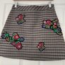 Zara Woman Checked Mini Skirt - Size M Image 2