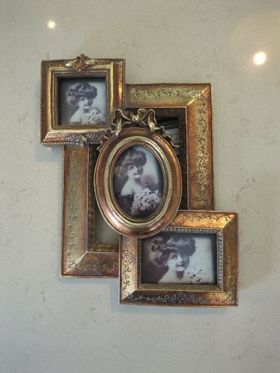 Vintage style photo frames