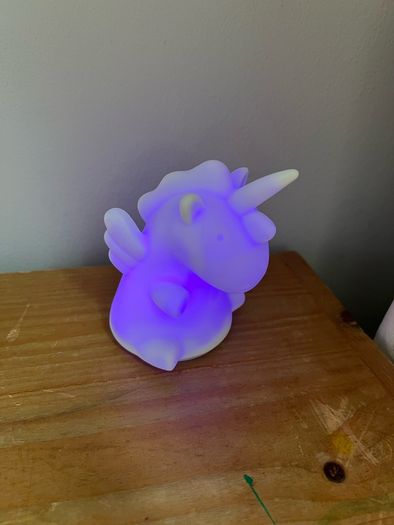 Colour Change Unicorn Lamp