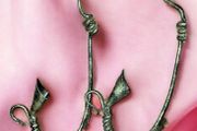 Vintage Pair Wrought Iron Wall Candle Sconces