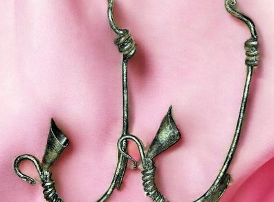Vintage Pair Wrought Iron Wall Candle Sconces