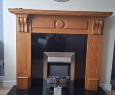 Solid oak fire free