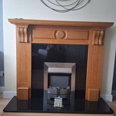 Solid oak fire free