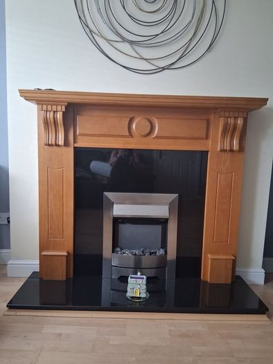 Solid oak fire free