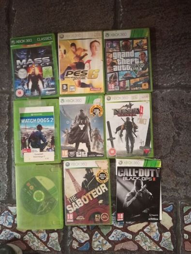 Gaming bundle PS2/Xbox games