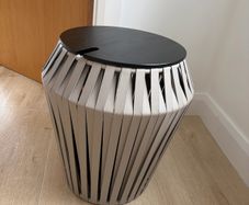 BoConcept Valencia Bonded Leather Side storage table