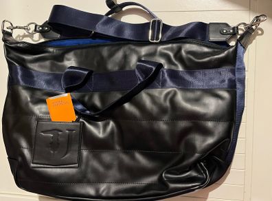 Trussardi leather Bag business shoulder travel laptop gym bag brand new with tag