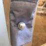 Pretty Blue Shirt with Pearl Effect Buttons size 8 Image 4