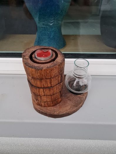 Movable candle holder