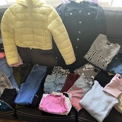 Large bundle of girls clothes