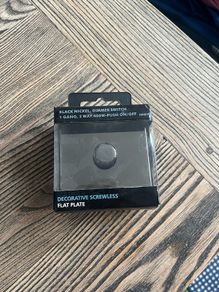 black nickel dimmer switch.