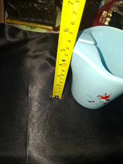 Vintage 1960's Johnnie Walker Duck Egg Blue Wade Water Jug. Postage Available or Collection
