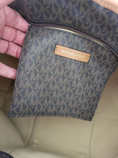 Michael Kors crossbody tote bag