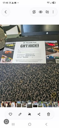 Gift voucher
