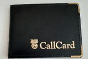 new genuine leather eircome call card wallet