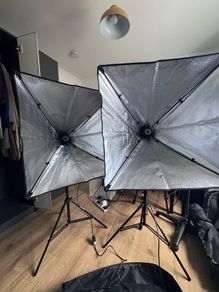 Neewer Softbox Photography Lighting Kit Complete with 2 Lights & Stands