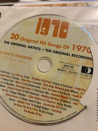 Birthday CD 1970