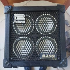 Roland Micro Cube Bass RX, for Parts or repair, not sure if working, no power supply to test