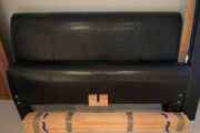 Very Solid 5Ft Leather King Size Bed Frame - Can Deliver