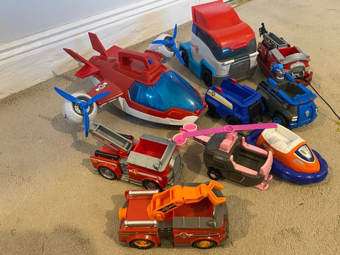 Paw Patrol vehicles