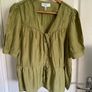 Next ladies pea green blouse Image 3