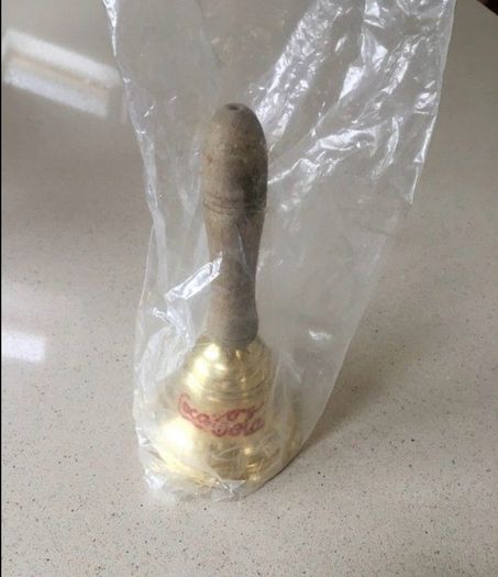 Coca Cola Brass Bell