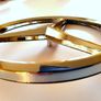 Mercedes 170mm Chrome color front / rear Badge Sticker Logo Image 4