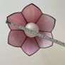 Art Deco style pink petal lampshade Image 3