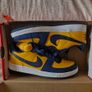 Nike Terminator Low OG "Michigan" (Gold/Navy) - UK 4 / EU 36.5 - Brand New Image 2