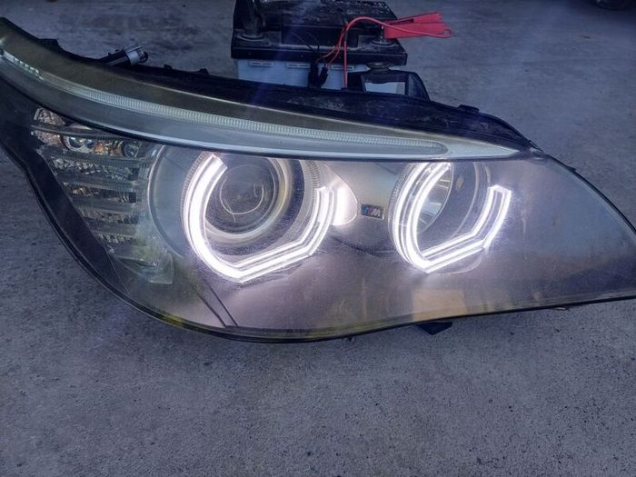 Bmw E60 LCI customised headlights