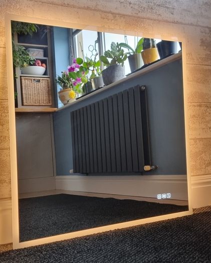 LED Bathroom Mirror 80x60cm