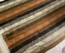 Avoca Handweavers 100% Pure New Wool Throw Blanket