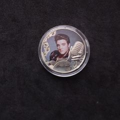 2021 Gibraltar Elvis Presley Commemorative Half Crown (Proof/UNC in Capsule)