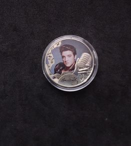 2021 Gibraltar Elvis Presley Commemorative Half Crown (Proof/UNC in Capsule)