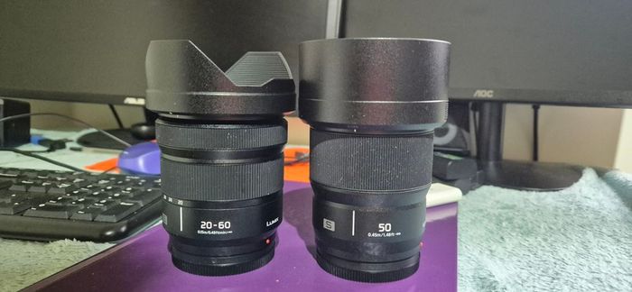 Panasonic LUMIX S1IIE with 20-60mm and 50mm lenses