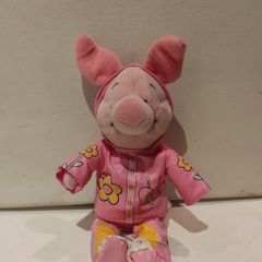 Disney Vintage Winnie the Pooh Piglet Plush Rainwear
