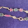 Beautiful necklace with multi-colored enamel. Image 7