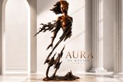 Aura of Motion - Dynamic Flow Sculpture