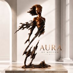 Aura of Motion - Dynamic Flow Sculpture
