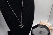 9ct white gold necklace