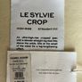 Frame straight leg cropped jeans size 27 Image 3