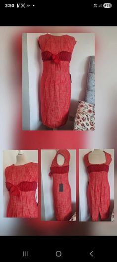 red midi dress,new