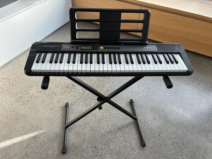 Casio Keyboard Bundle with Stand & Head Set