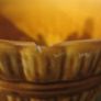 Vintage Mustard barrel planter... Image 3