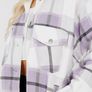 Oversized Classic Thick Colour Block Checked Image 2