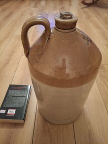 Stoneware Flagon Richard A Dee Wine & Spirit Merchant Waterford
